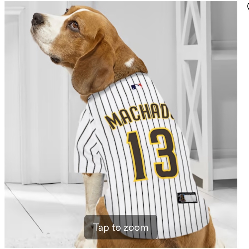 Pets First DOG Manny Machado jersey size L - Picture 3 of 4